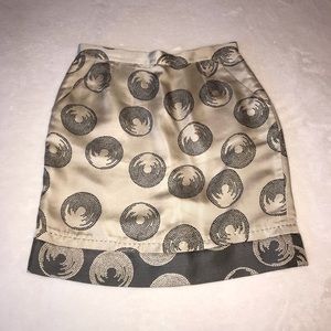 BCBGMaxazria silk skirt